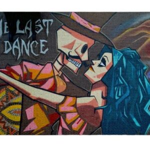 Grafiti Día de muertos
